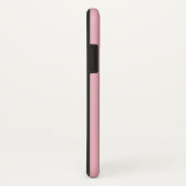 Coques Case-Mate iPhone Monogramme. Kawaii Cute Emoji Piggy. (Dos/Droite)