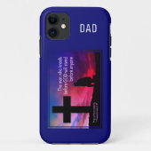 Coques Case-Mate iPhone Monogramme KNEELS AVANT DIEU Christian (Dos)