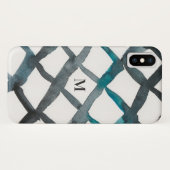 Coques Case-Mate iPhone Monogramme | La Mer VI (Dos (Horizontal))