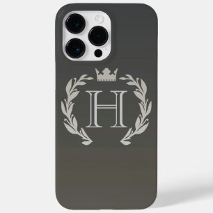 Coque Pour Pour iPhone 14 Pro Max Monogramme Laurel Wreath