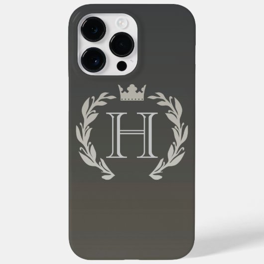 Coques Case-Mate iPhone Monogramme Laurel Wreath (Verso)