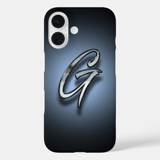 Coques Case-Mate iPhone Monogramme Lett er G Spotlight Fond (Verso)