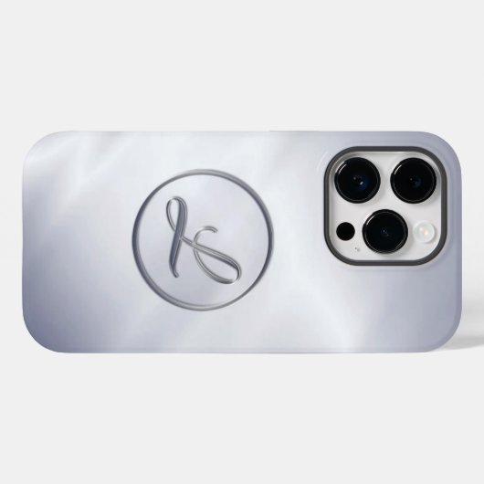 Coques Case-Mate iPhone Monogramme "Lettre L" (Verso (horizontal))