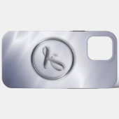 Coques Case-Mate iPhone Monogramme "Lettre L" (Verso (horizontal))