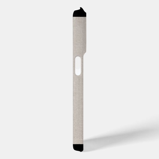 Coques Case-Mate iPhone Monogramme | Linge minimal moderne Look Nom initia (Verso / Droite)