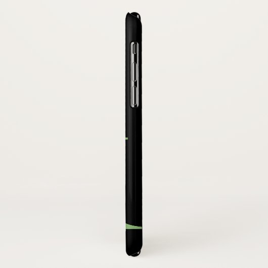 Coques Case-Mate iPhone Monogramme M Lavender Eucalyptus (Dos/Gauche)