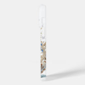 Coques Case-Mate iPhone Monogramme mignon renard bois Aquarelle Nom floral (Verso / Gauche)