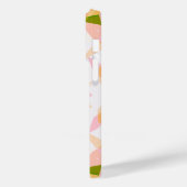 Coques Case-Mate iPhone Monogramme mignon vert jolie rose magique (Verso / Gauche)