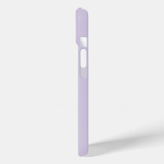 Coques Case-Mate iPhone Monogramme mignon violet fille (Verso / Gauche)