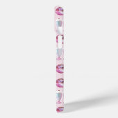 Coques Case-Mate iPhone Monogramme Milkshake Jote Blush Rose Retro Cadeaux (Verso / Gauche)