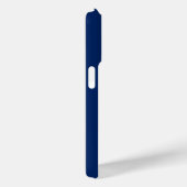 Coques Case-Mate iPhone Monogramme Minimal Luxe Initiale C Propre Or (Verso / Droite)