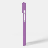 Coques Case-Mate iPhone Monogramme minimal rose moderne (Verso / Gauche)