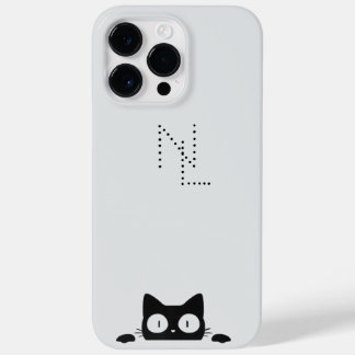 Coque Pour Pour iPhone 14 Pro Max Monogramme minimaliste