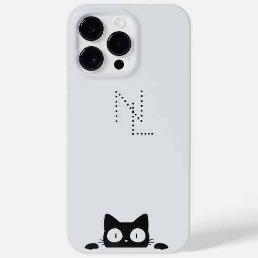 Coques Case-Mate iPhone Monogramme minimaliste (Verso)