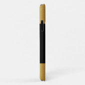 Coques Case-Mate iPhone Monogramme minimaliste sur mesure (Dos/Droite)