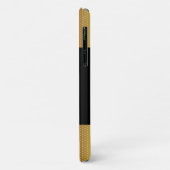 Coques Case-Mate iPhone Monogramme minimaliste sur mesure (Dos/Gauche)