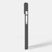 Coques Case-Mate iPhone Monogramme modéré minimaliste (Verso / Gauche)