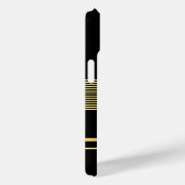 Coques Case-Mate iPhone monogramme moderne (Verso / Droite)