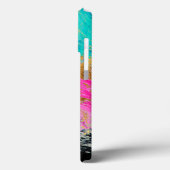 Coques Case-Mate iPhone Monogramme moderne abstrait élégant personnalisé (Verso / Gauche)