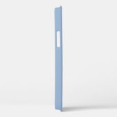 Coques Case-Mate iPhone Monogramme Moderne Bleu (Verso / Droite)
