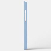 Coques Case-Mate iPhone Monogramme Moderne Bleu (Verso / Gauche)