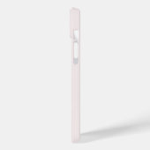 Coques Case-Mate iPhone Monogramme moderne Blush Pink Gold Script (Verso / Gauche)