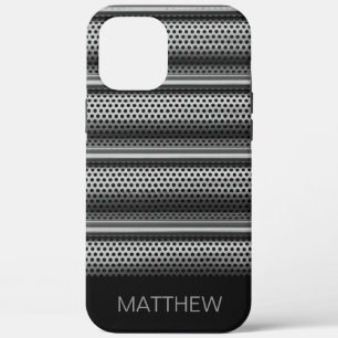 Case-Mate iPhone Case Monogramme moderne en argent
