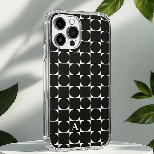 Coques Case-Mate iPhone Monogramme moderne géométrique tendance