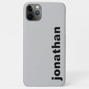 Case-Mate iPhone Case Monogramme Moderne Gris