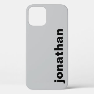 Case-Mate iPhone Case Monogramme Moderne Gris