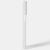 Coques Case-Mate iPhone Monogramme Moderne Gris Clair Or Script (Verso / Droite)