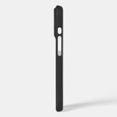 Coques Case-Mate iPhone Monogramme moderne gris clair tendance (Verso / Gauche)