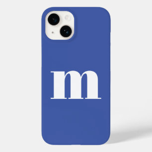 Coque Pour iPhone 14 Monogramme moderne initial