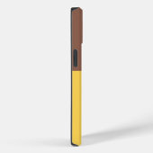 Coques Case-Mate iPhone Monogramme moderne initiale simple (Verso / Droite)