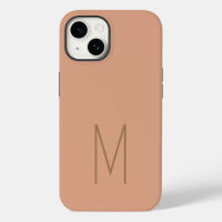 Monogramme moderne initiale simple
