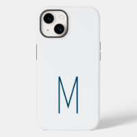 Monogramme moderne initiale simple