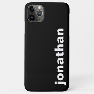 Case-Mate iPhone Case Monogramme Moderne Noir