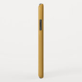 Coques Case-Mate iPhone Monogramme moderne Nom Elegant Gold Look Modèle (Dos/Droite)