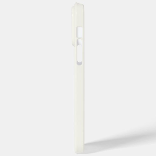 Coques Case-Mate iPhone Monogramme Moderne Or Ivoire Script (Verso / Gauche)