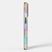 Coques Case-Mate iPhone Monogramme Moderne Parties scintillant Abstraite p (Verso / Droite)