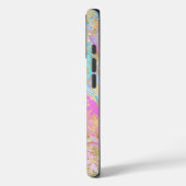 Coques Case-Mate iPhone Monogramme Moderne Parties scintillant Abstraite p (Verso / Gauche)