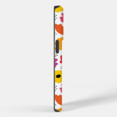 Coques Case-Mate iPhone Monogramme Moderne Pavot Flore Modèle Nom du scrip (Verso / Droite)