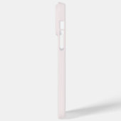 Coques Case-Mate iPhone Monogramme Moderne Rose Doré Script (Verso / Gauche)