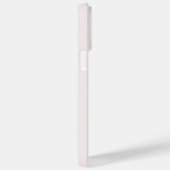 Coques Case-Mate iPhone Monogramme Moderne Rose Doré Script (Verso / Droite)