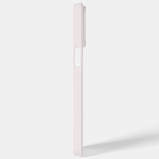Coques Case-Mate iPhone Monogramme Moderne Rose Doré Script (Verso / Droite)