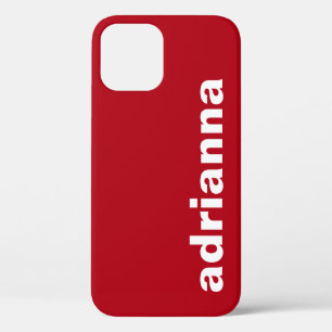Case-Mate iPhone Case Monogramme Moderne Rouge