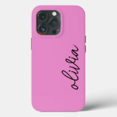 Coques Case-Mate iPhone Monogramme moderne simple et moderne (Verso)