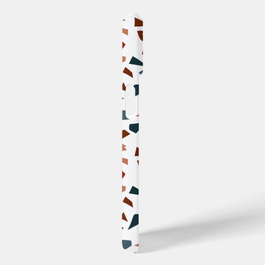 Coques Case-Mate iPhone Monogramme Moderne Terrazzo Mosaic Motif (Verso / Droite)