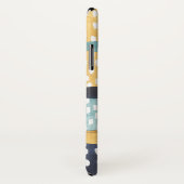 Coques Case-Mate iPhone Monogramme | Motif circulaire Abstrait (Dos/Droite)