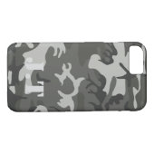 Coques Case-Mate iPhone Monogramme Motif de Camouflage urbain (Dos (Horizontal))